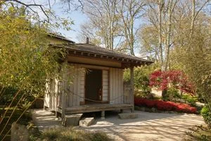 Traditional tea house, Lafcadio Hearn Japanese Gardens