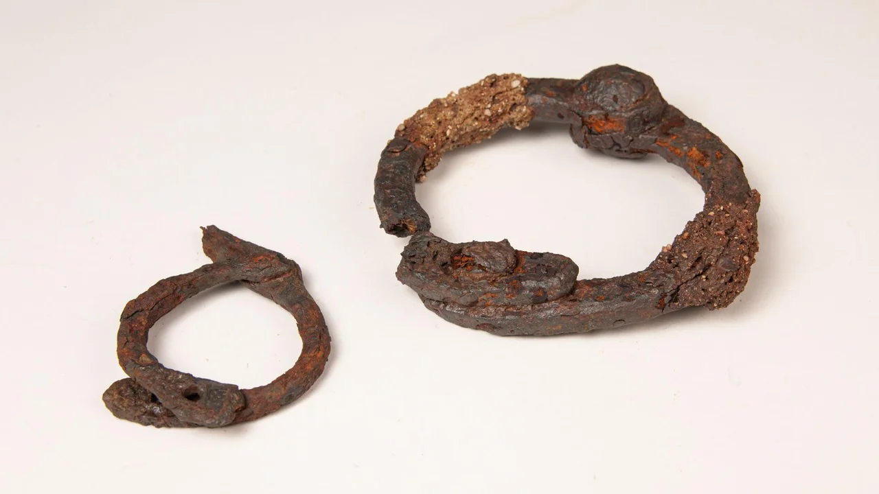 Discovery of Rare Iron Shackles in France Offers Insight into Celtic Slave Trade